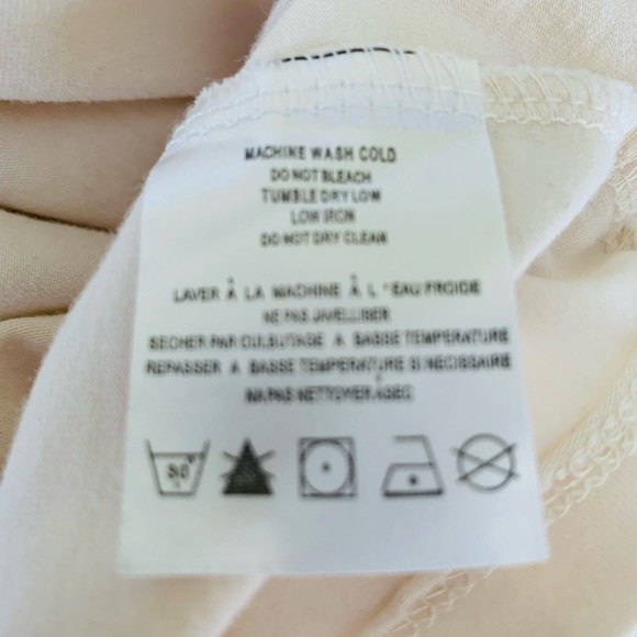 Jones New York lot of 2 bamboo & cotton blend tops brown & cream crew neck US M - Picture 14 of 14